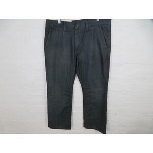 Vintage Gap Worker Jeans Mens 36x30 Blue Wide Leg Boot Cut Dark Denim Baggy y2k